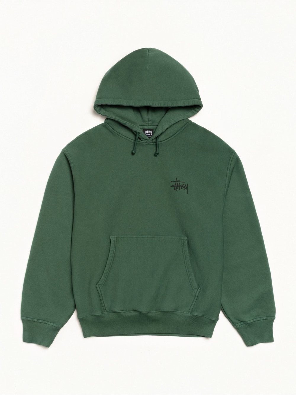 Stüssy Cotton Heavyweight “Pine” Hoodie